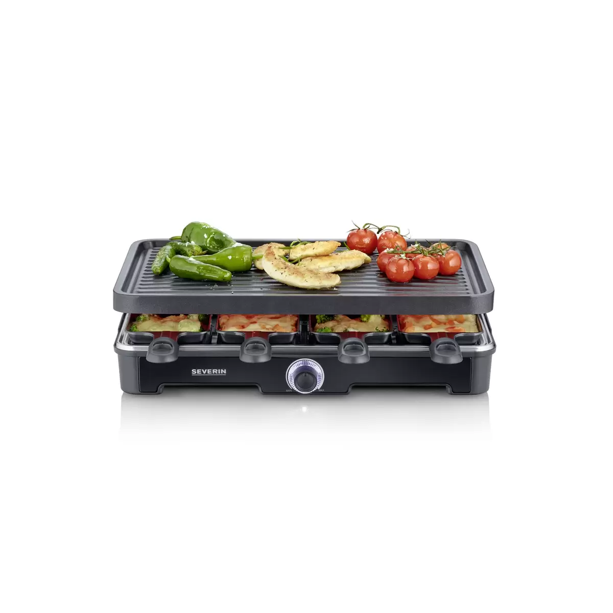 Raclettegrill Severin RG9670 Schwarz