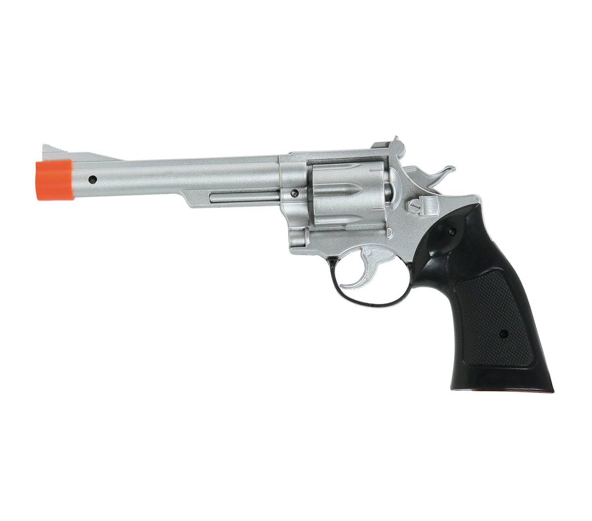 Cowboy Geweer Zilver 32cm
