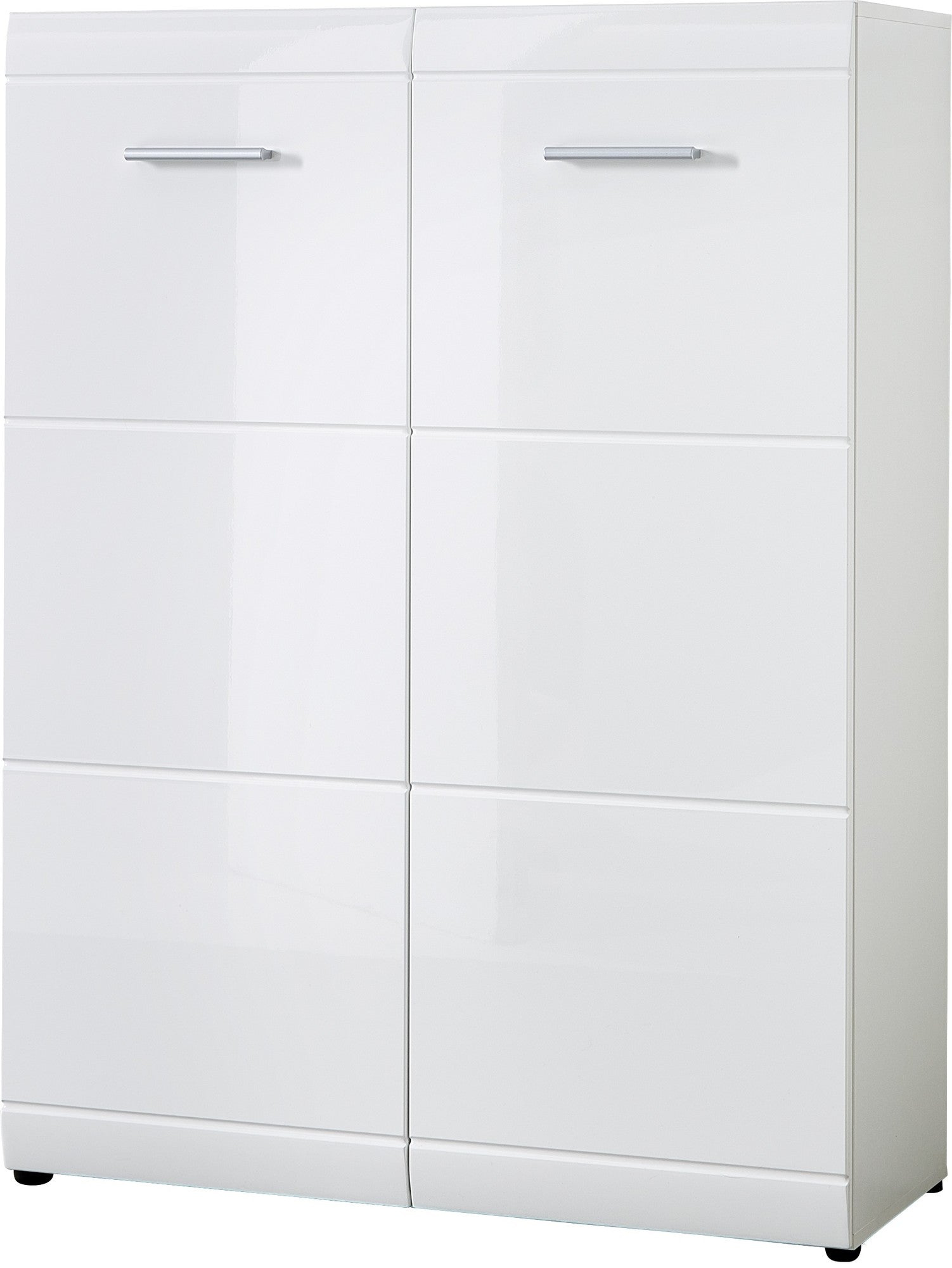 Germania Schoenenkast Adana Klein - L89 X B37 X H120 Cm - Wit