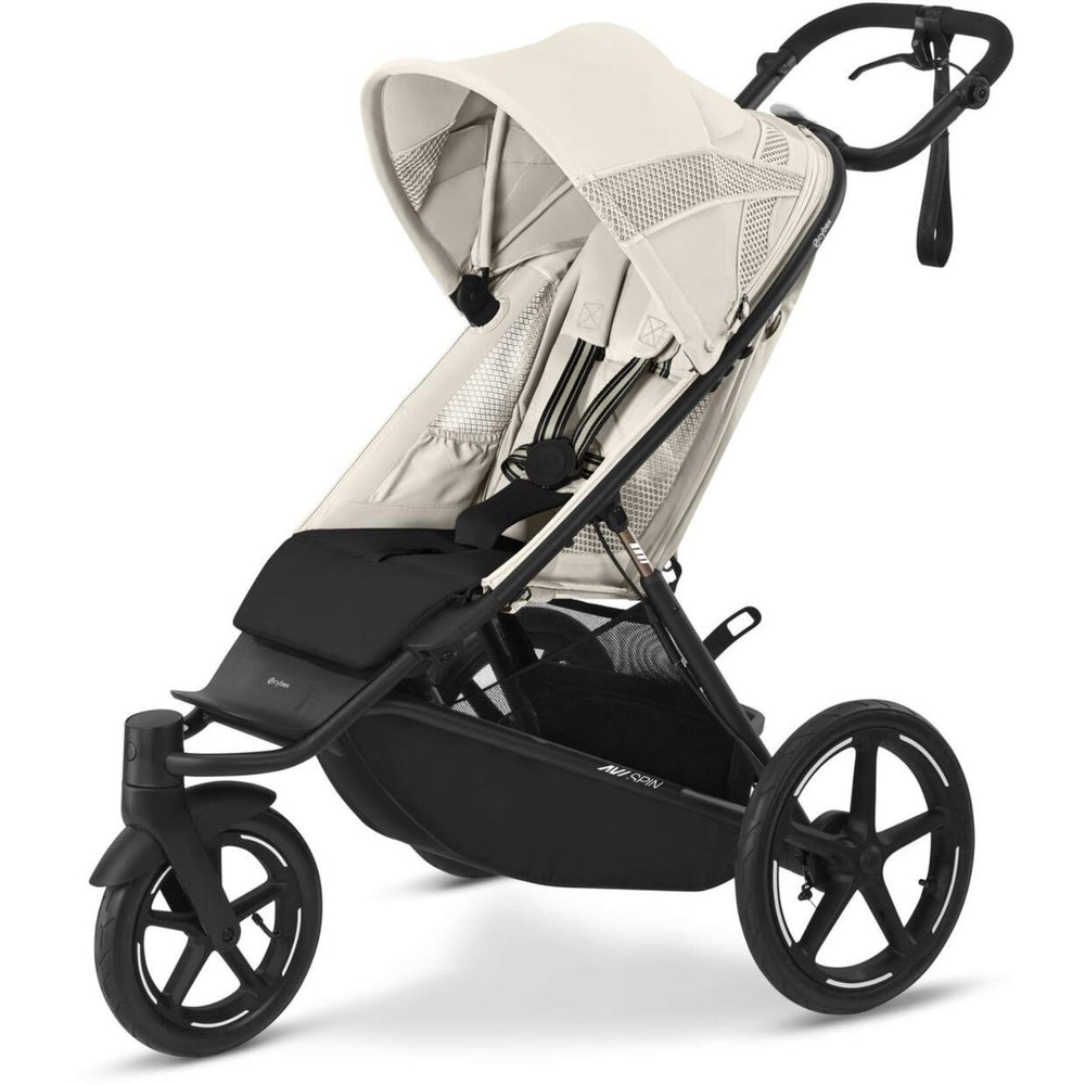 Køb Cybex Avi Spin BLK Klapvogn Seashell Beige light beige
