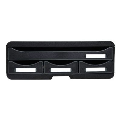 Exacompta Toolbox - Module de classement à l'italienne 4 tiroirs - noir