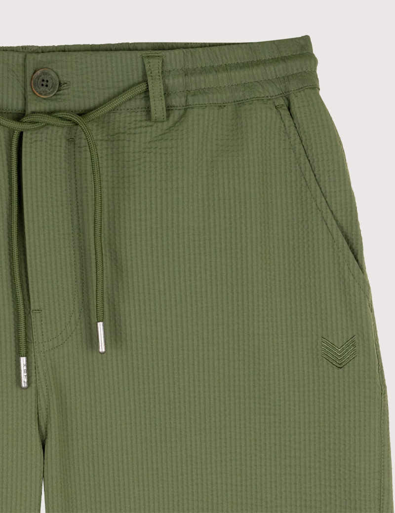 HBT WAFFLE | CHRIS SHORT BERMUDA KAKI