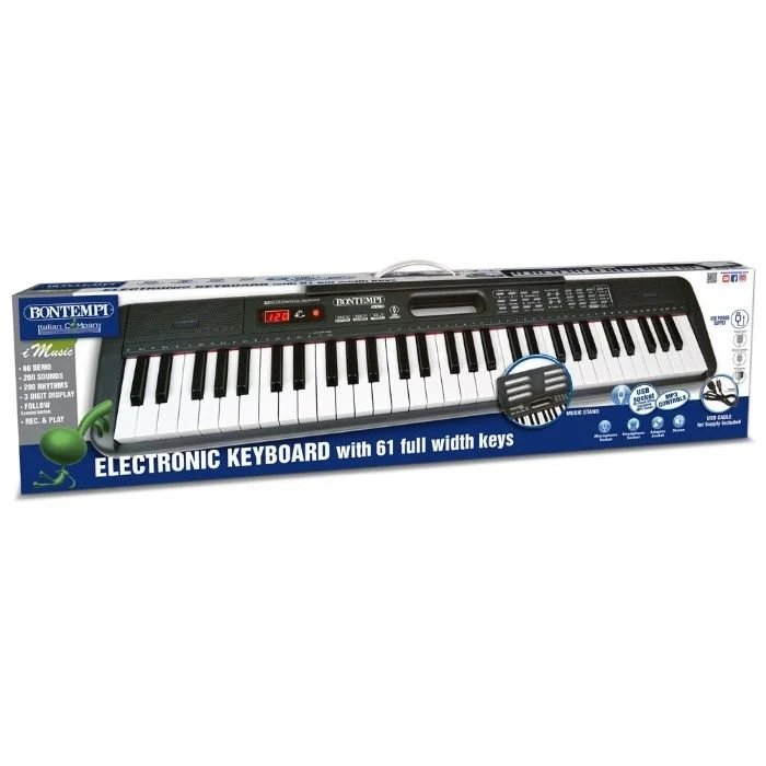 Bontempi - Keyboard m. 61 tangenter
