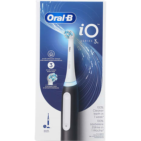 Oral-B iO3 S elektrisk tandbørste - mat sort