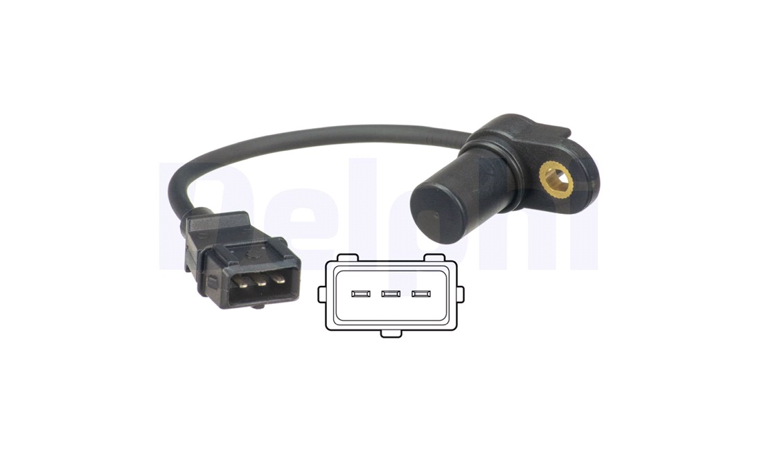 Sensor, knastakselposition