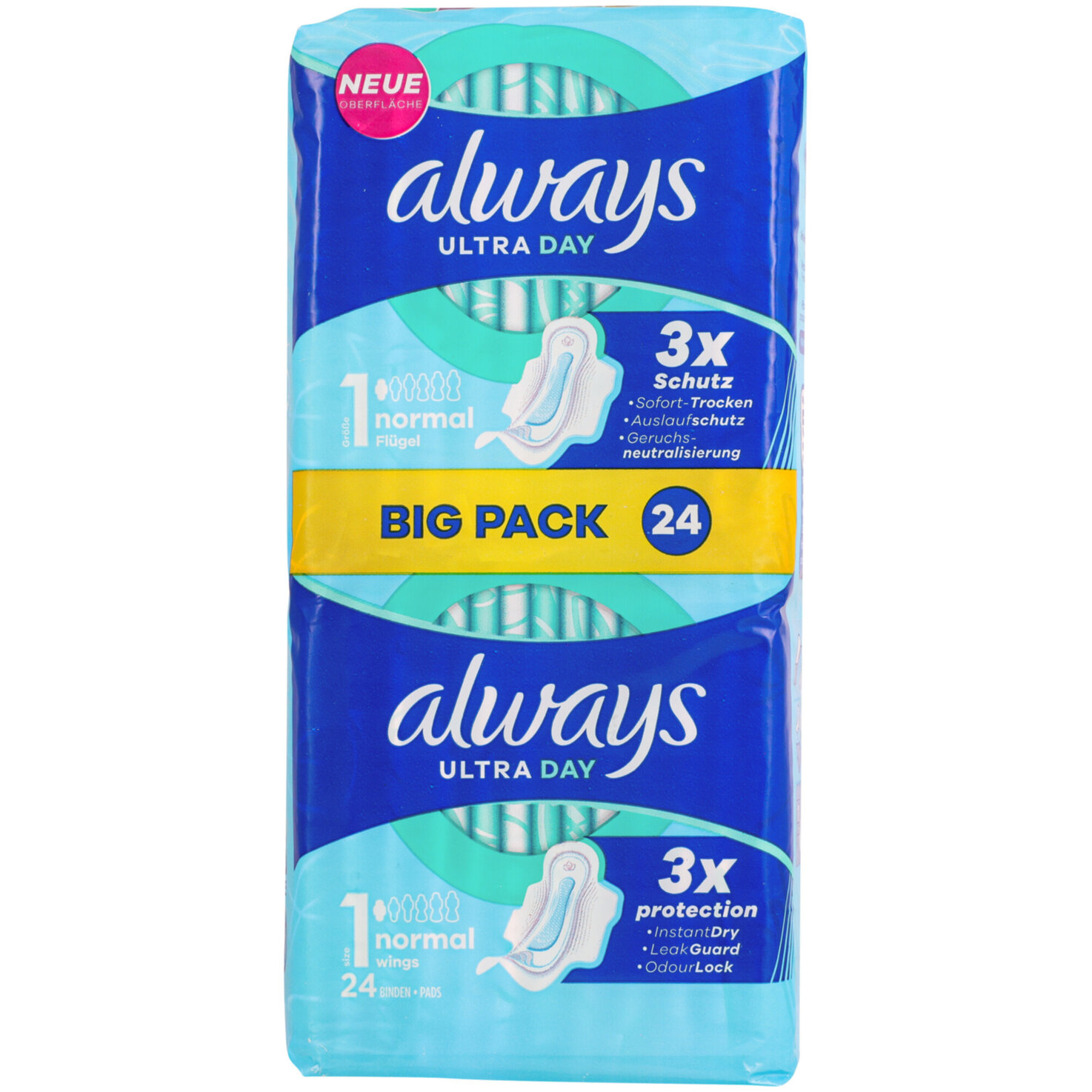Always Ultra Normal Flügel BigPack 24 Stück