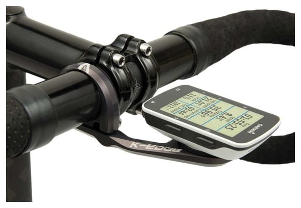 Support Guidon Déporté K-EDGE pour Garmin Edge 20/25/200/500/510/520/820 31.8 mm