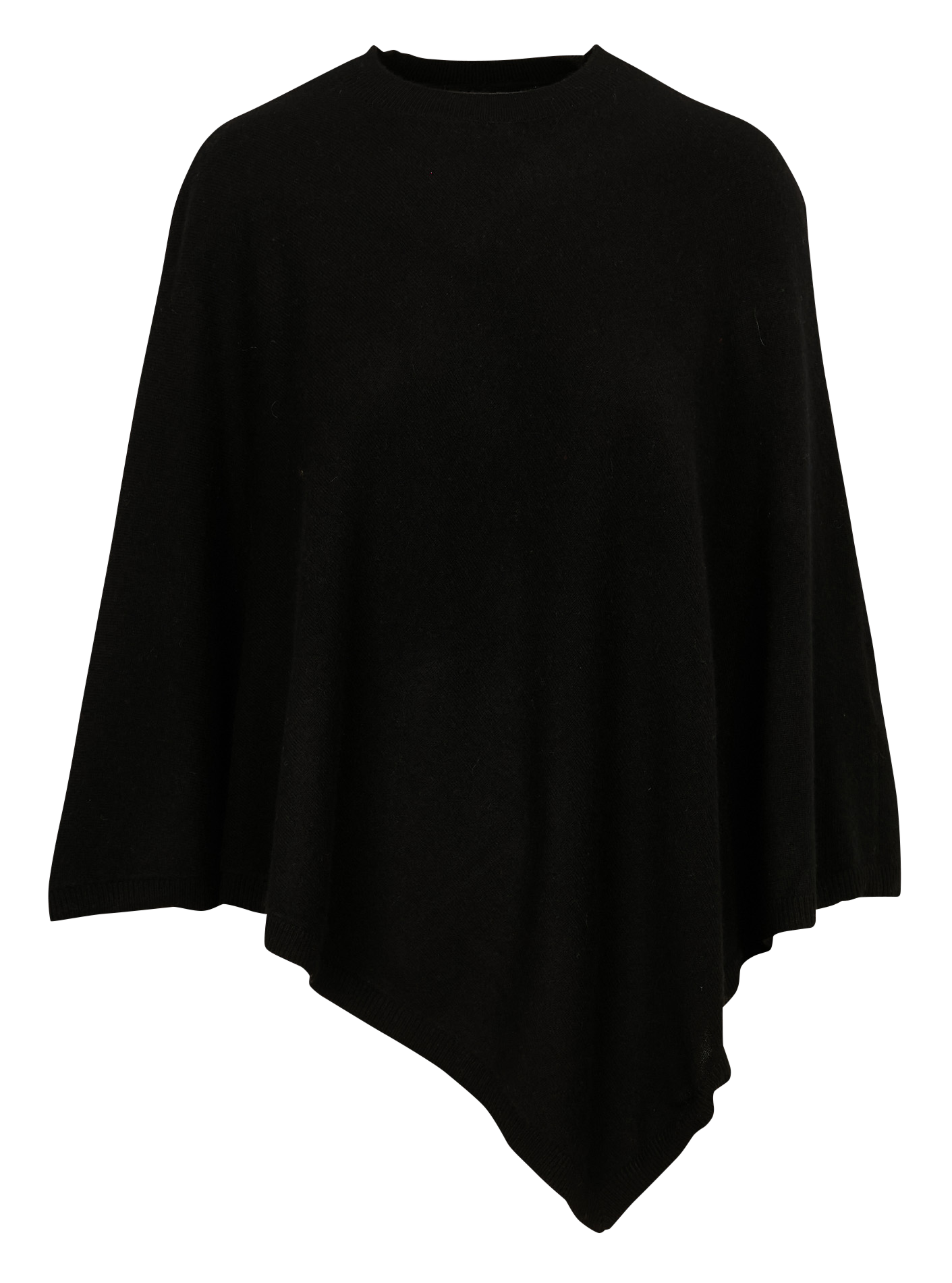 PRESTONY - Poncho en cachemire | Noir