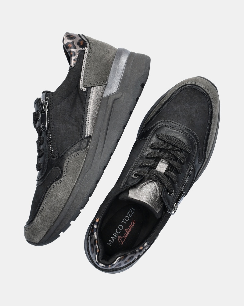 Marco Tozzi Lage sneakers  - zwart