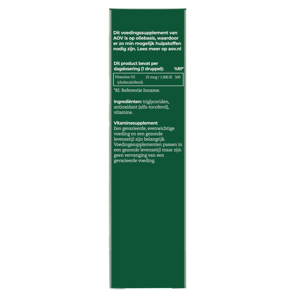 AOV 409 Vitamine D3 druppels15 ml