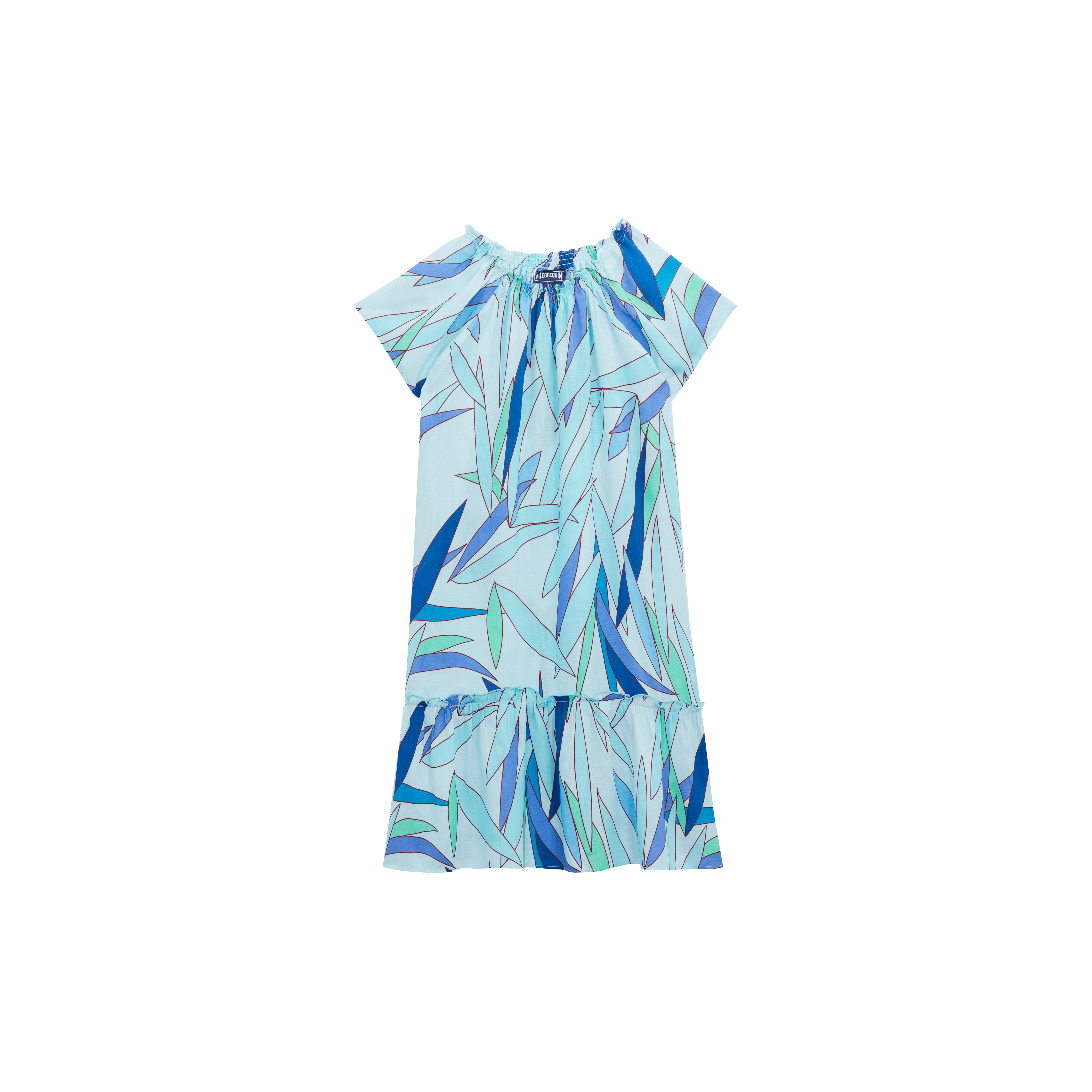 Robe en voile de coton fille Madrague