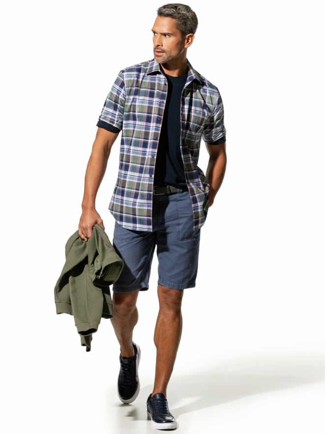 Extraglatt-Hemd Tropical