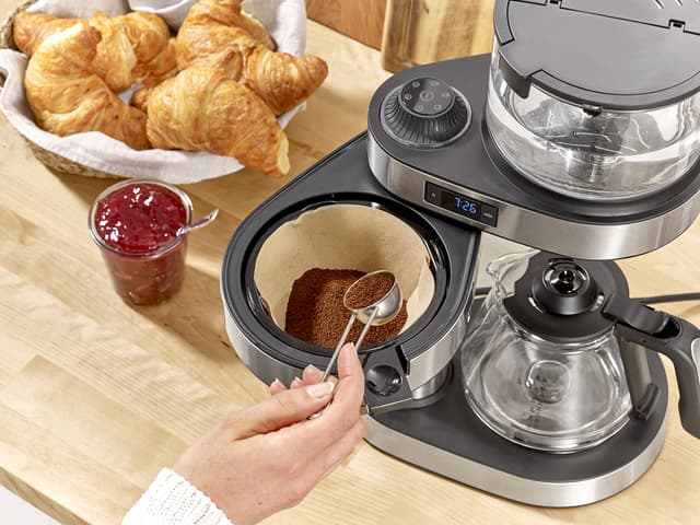 Severin Caprice Kaffemaskine 1450 watt Stål