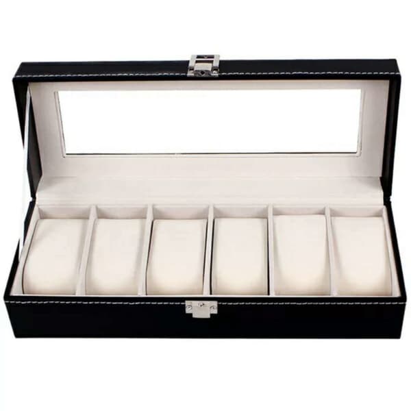 Luksuriøs klokkeboks / klokkeboks / Urbox / Urbox for 6 klokker