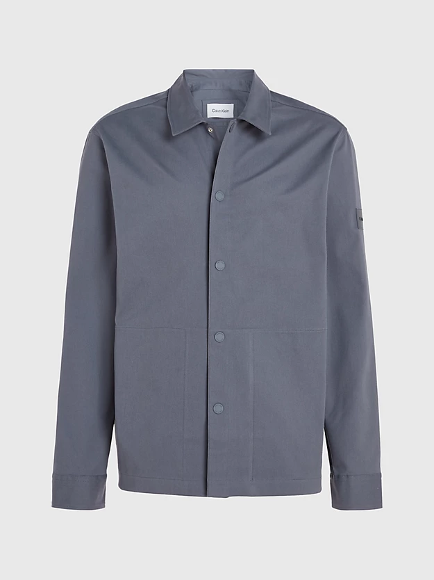 Camisa de sarja de algodão