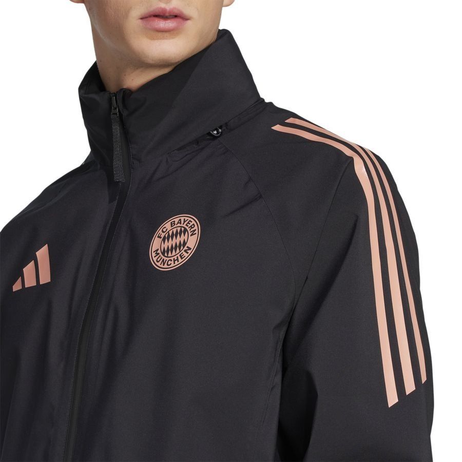 Bayern Munich Veste de Pluie Tiro 24 - Noir