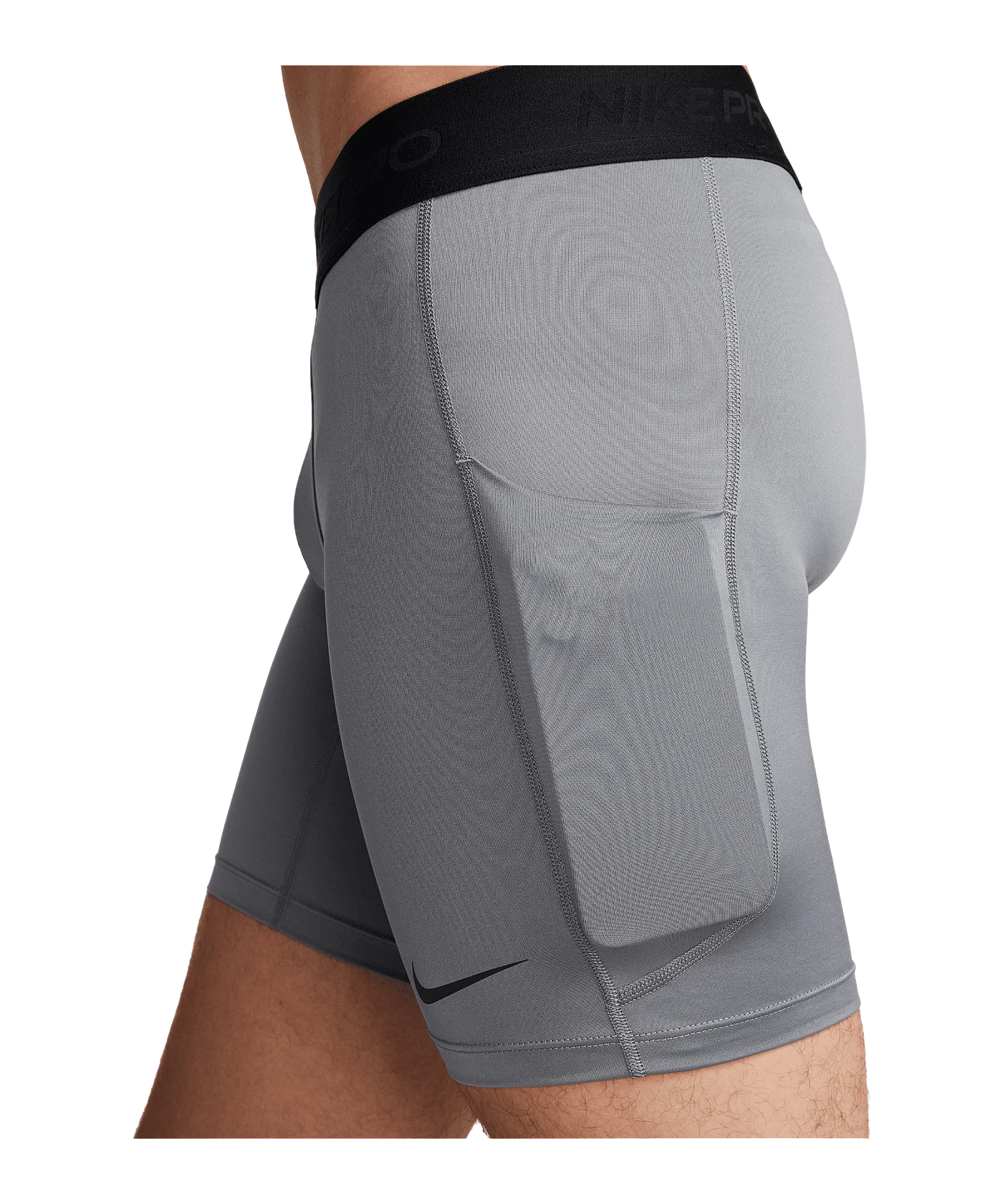 Nike Pro Training Short Grau Schwarz F084
