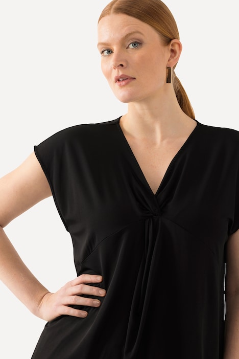 Slinkyshirt, Knoten, Classic, V-Ausschnitt, ärmellos