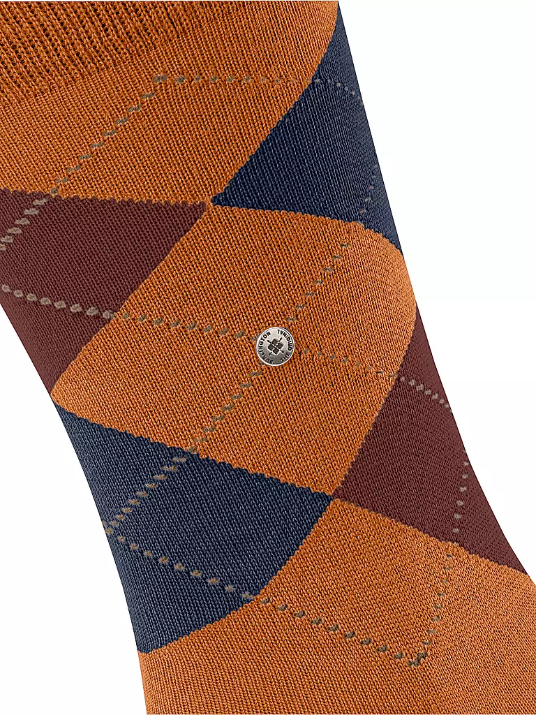 BURLINGTON Herren Socken EDINBURGH blush orange