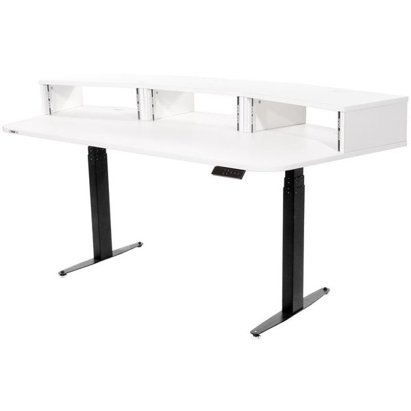 Thon Studio Ext. Desk 3U WH curved