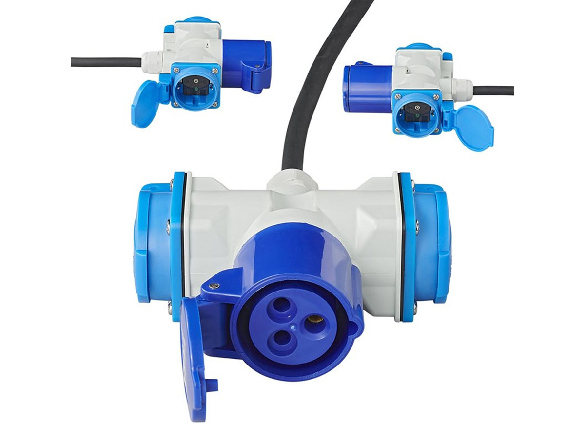 ProPlus CEE naar Schuko verloopkabel - 150 cm