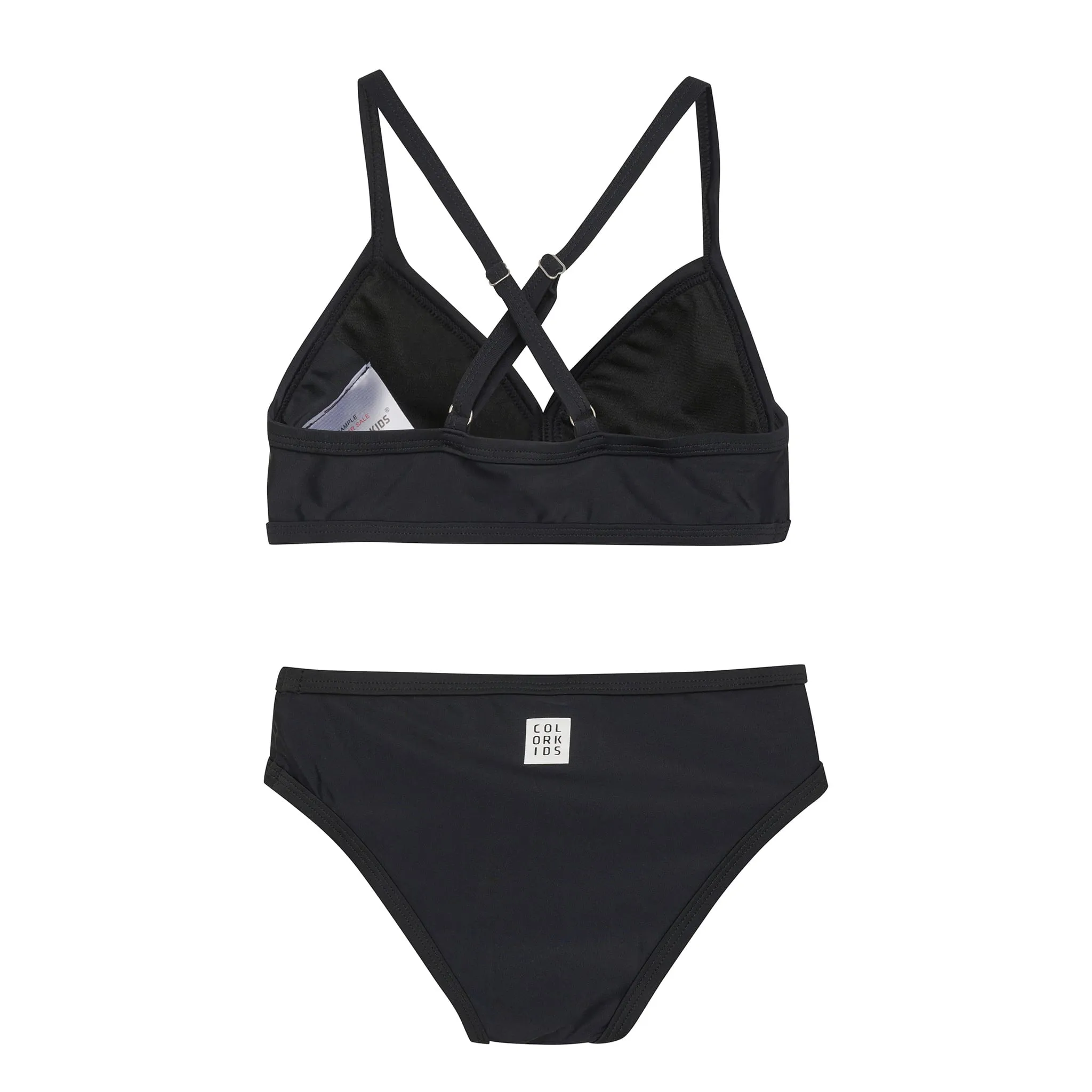 Color Kids Bikini UV Noir 5-12ans