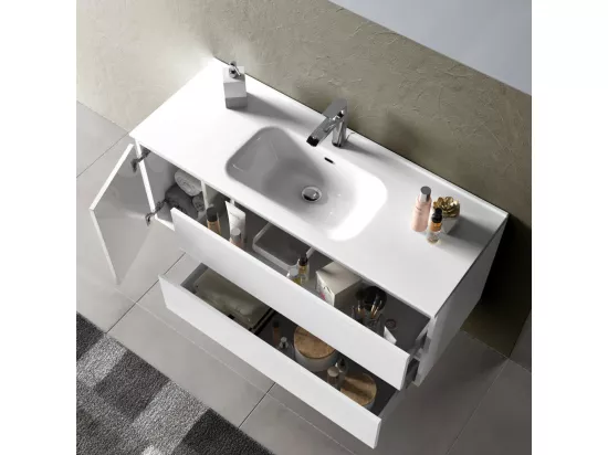 Ensemble salle de bain 4 pièces NETTUNO chêne miel