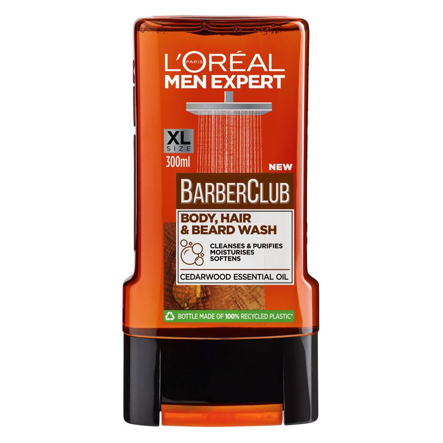 L'Oréal Paris Men Expert Barber Club Body, Hair & Beard Wash 300ml