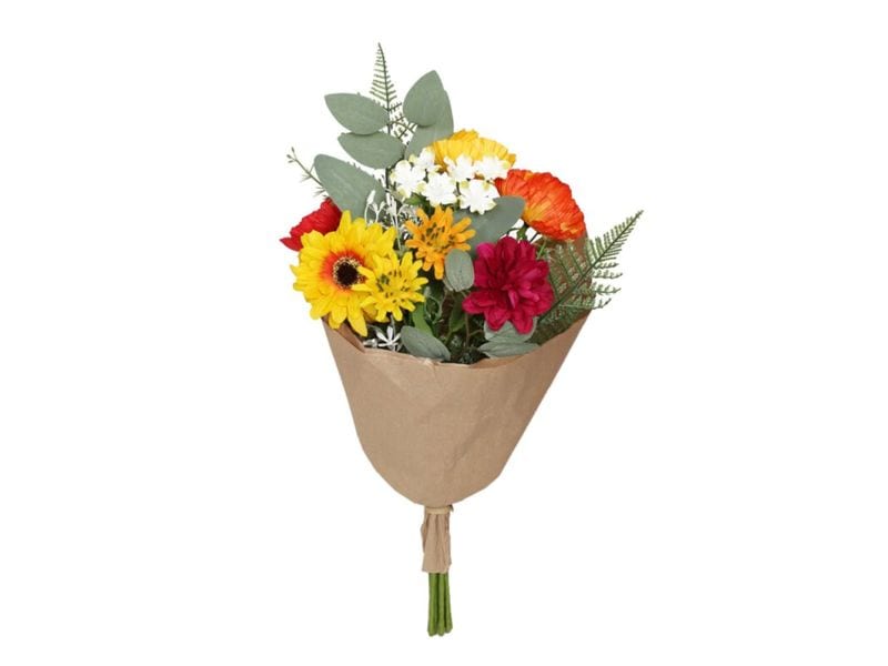 CHALET Kunstblume Blumenstrauss 38 cm Bunter Blumenstrauss