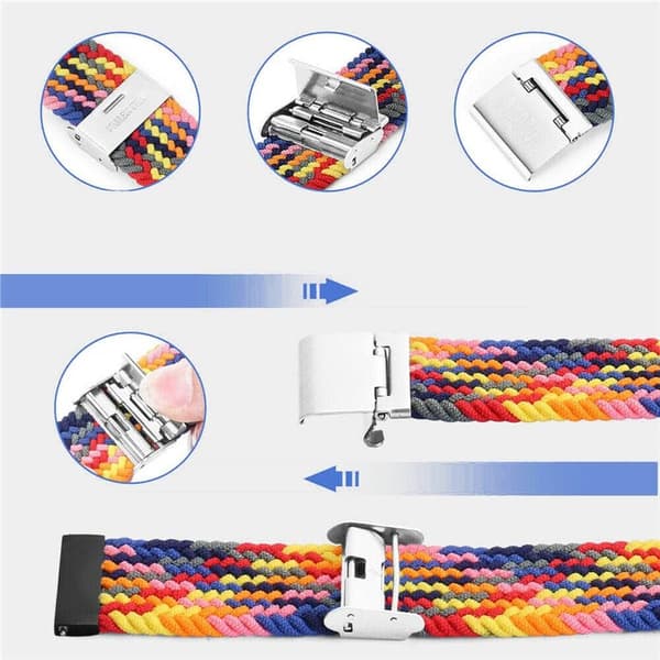 Flettet elastisk armbånd Samsung Galaxy Watch 6 (44mm) - Pride