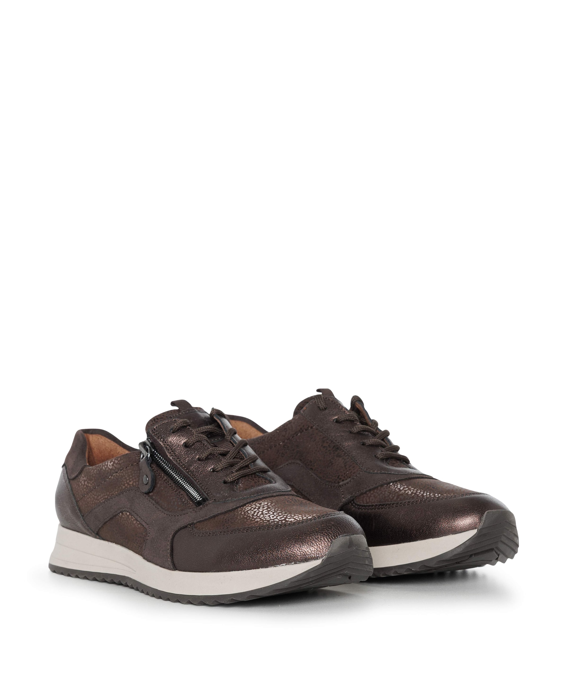 Waldlaufer Vicky  dames sneakers bruin
