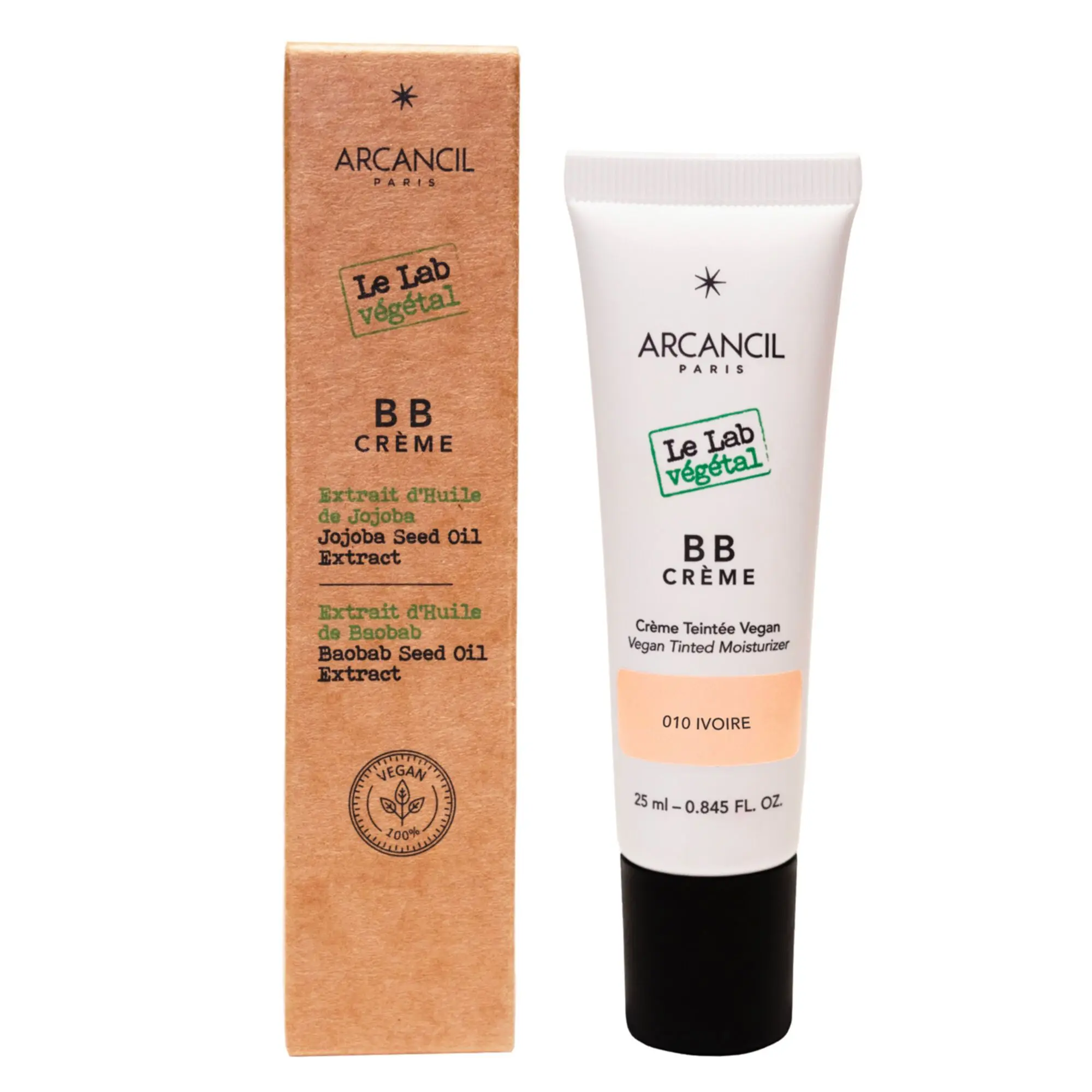 Le Lab Végétal by Arcancil - BB Crème Crème Teintée Vegan- BB et CC crème