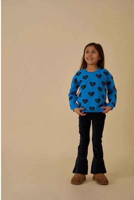 Jubel meisjes sweater - Blauw