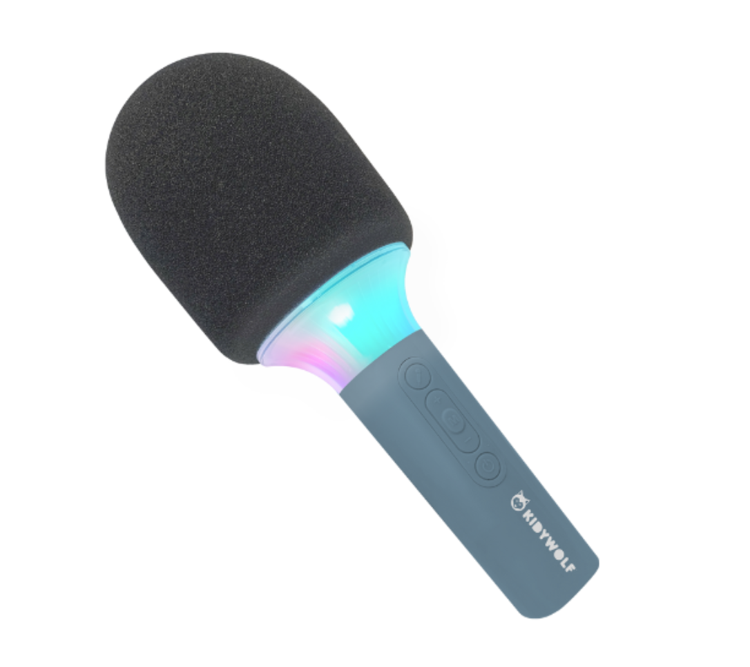KidyWolf Kidywolf Kidymic Karaoke microfoon blauw