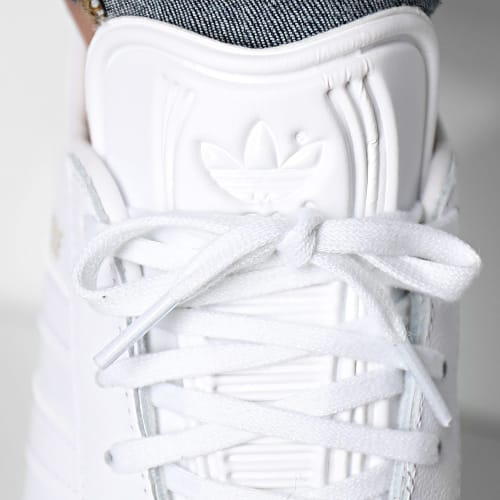 Baskets Gazelle BB5498 Footwear White Gold Metallic