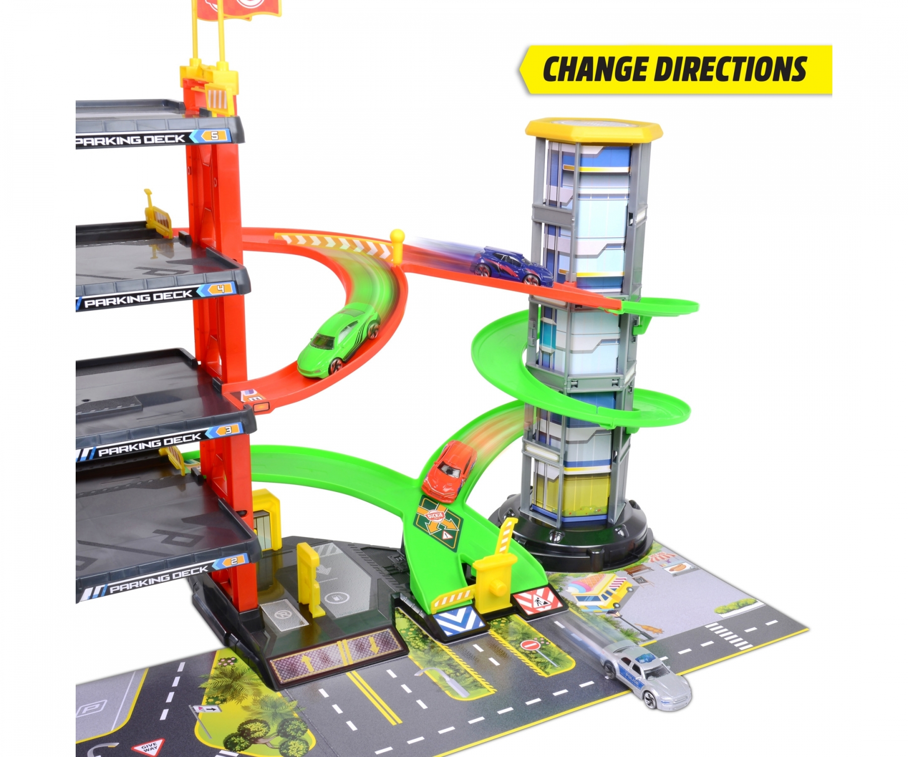 Parking Garage Kinder Spielzeug Auto Parkhaus mit Licht / Sound inkl. Batterien (203339000)