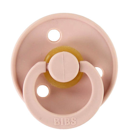BIBS Colour Sutter - Str. 2 - 2-pak - Rund - Vanilla/Blush