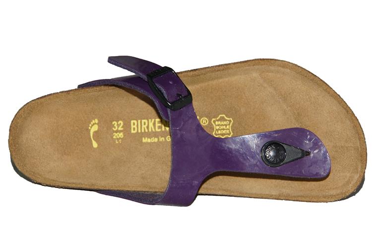 Birkenstock Gizeh 743553 lack pflaume