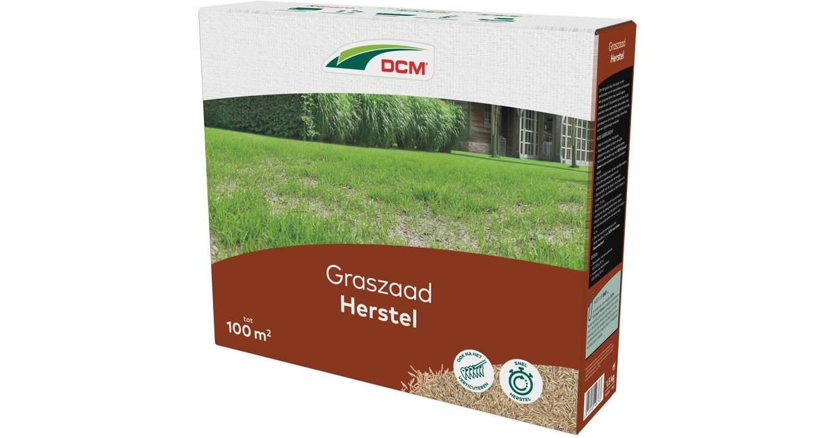 DCMGraszaad Herstel 1,5 kg zaden  (Tot 100 m²)