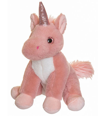 Teddykompaniet Kuscheltier - Einhorn - 25 cm - Rosa