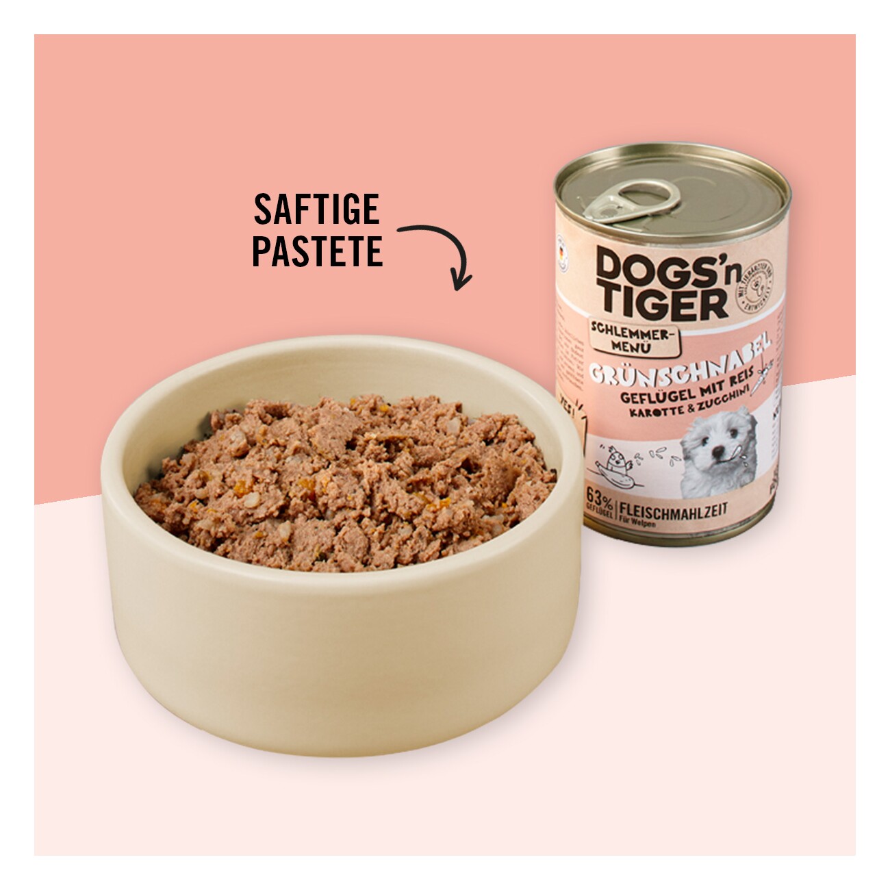 Dogs'n Tiger Grünschnabel 6x400 g