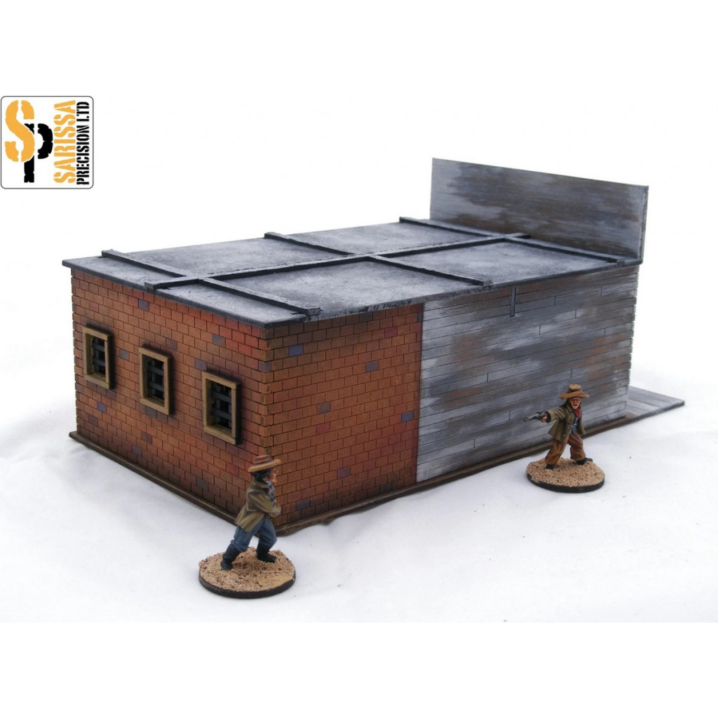 Old West Sheriff's Office with Cells