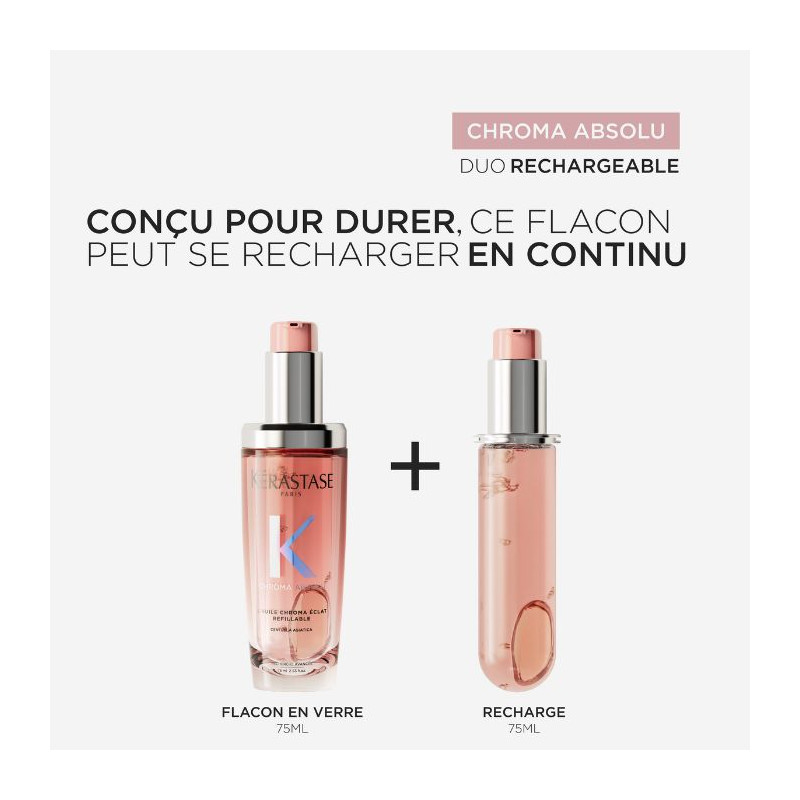 Huile Chroma éclat Chroma Absolu recharge Kérastase 75ml