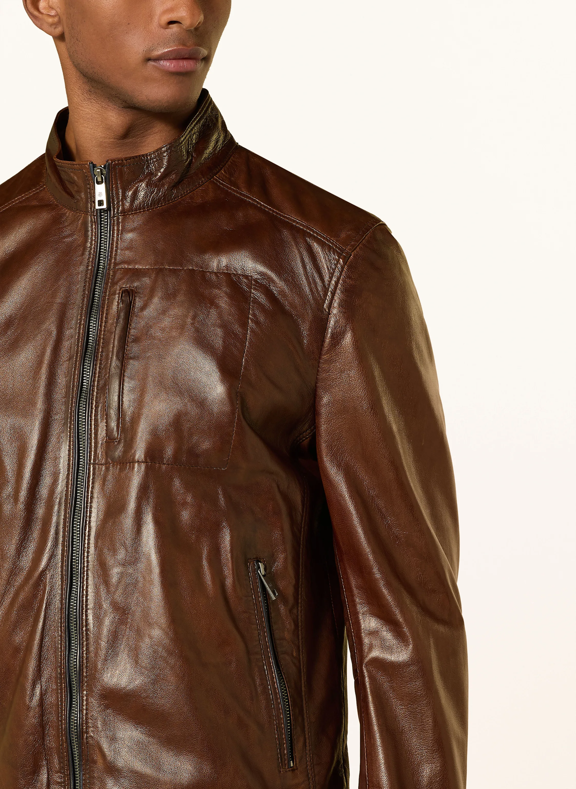 MILESTONE Lederjacke MS JUMMPER