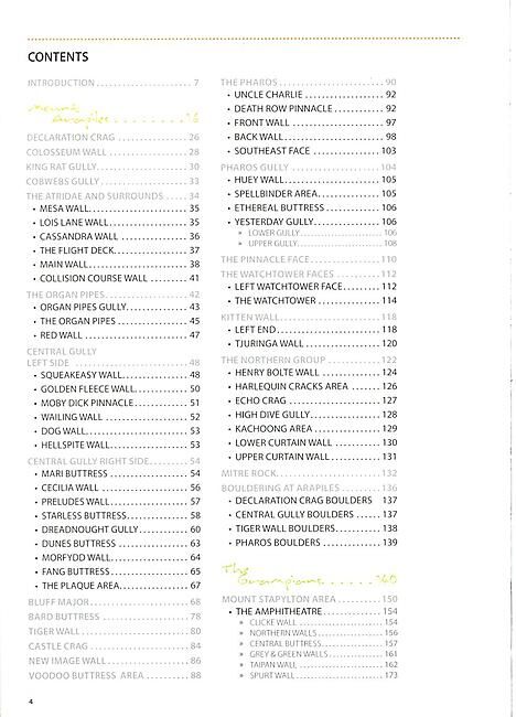 ROCKMASTER PUBLICATIONS - SUBLIME CLIMBS