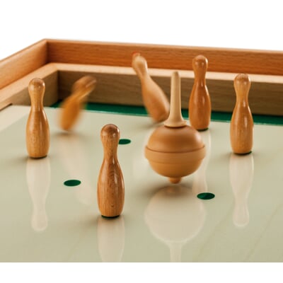 Meraner Tischkegelspiel