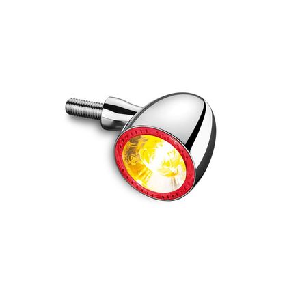 Clignotant Kellermann Bullet 1000 Chrome - Position et stop AR (l'unité) Universel - Gris