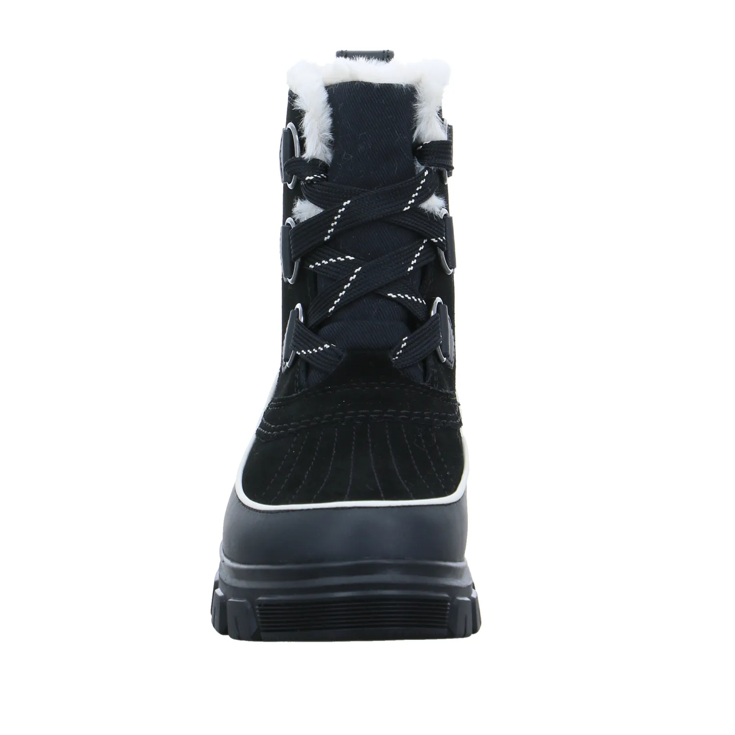 SOREL Snowboot Schwarz Leder  wasserdicht