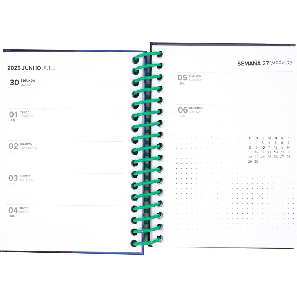 Agenda Esp A6 2025 Semanal Graphic Note!
