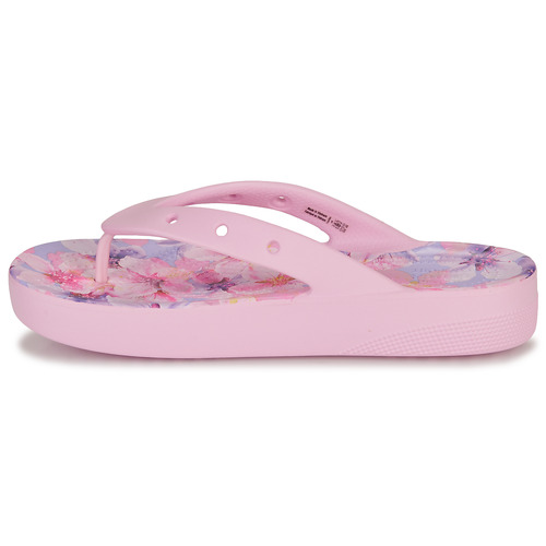 Crocs - CLPLATFORMCHERRYBLOSSOMFLIP - Rose / Violet